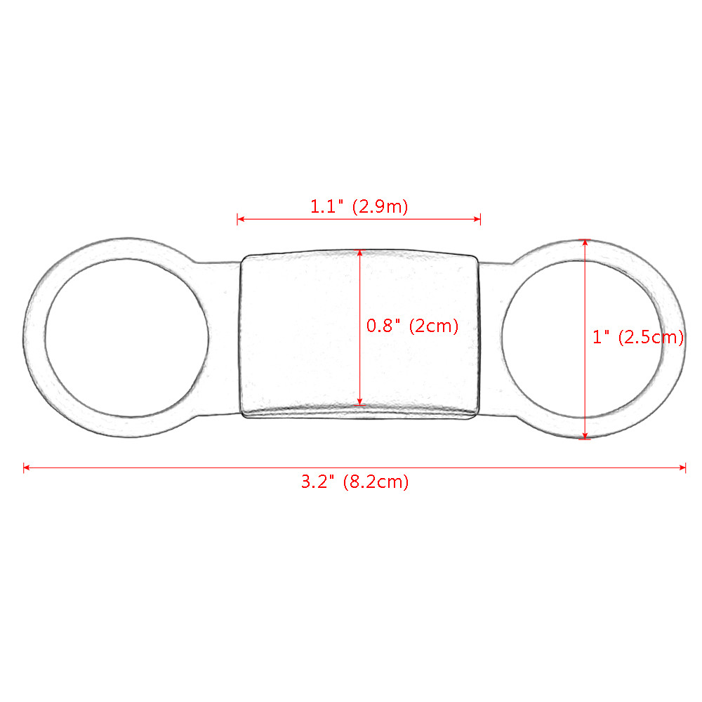 10pcs/lot Wholesale Blank Slide-On Dog Tags for Pets No Noise Pet Collar Tags
