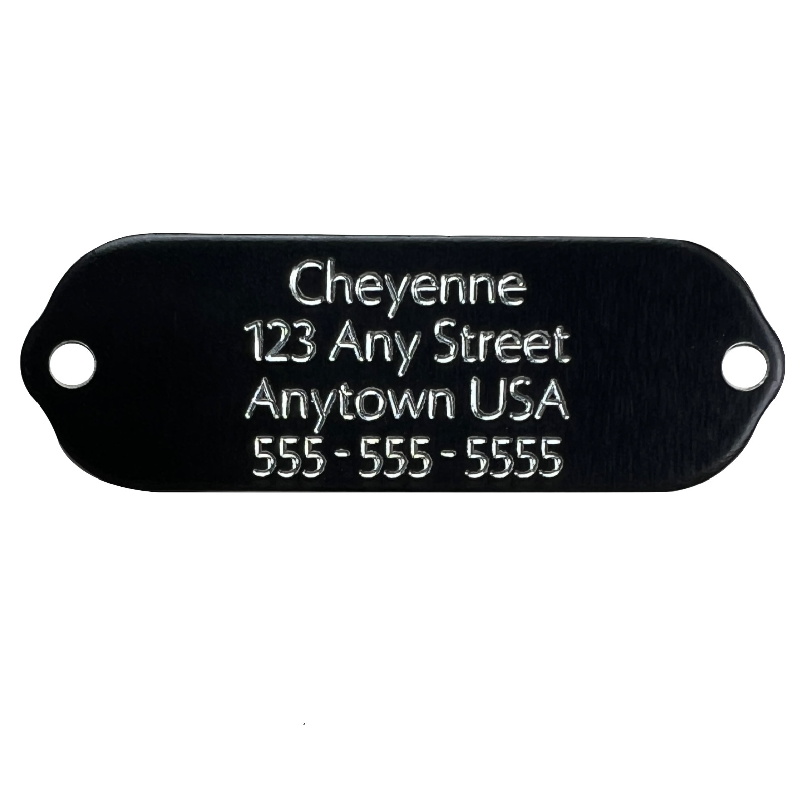 Custom Engraved Tags Personalized NAME PLATE ID Tags NAME PLATE SMALL COLOR Tag