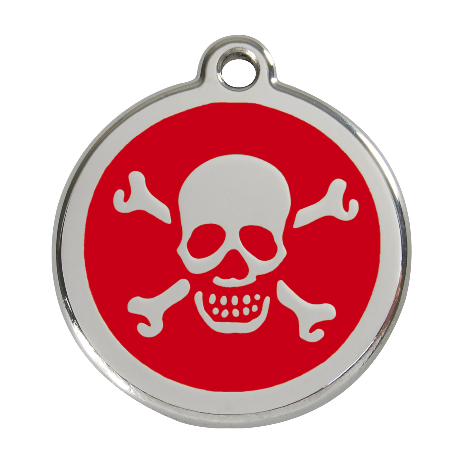 Red Dingo Dog Cat ID Pet Tag Engraved Free Shipping-XBone – 11 Colors-Life Guar
