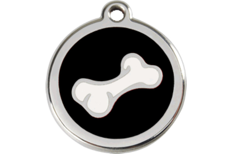 Red Dingo Dog Cat ID Pet Tag Engraved Free Shipping S Bone – 11 Colors-Life Guar