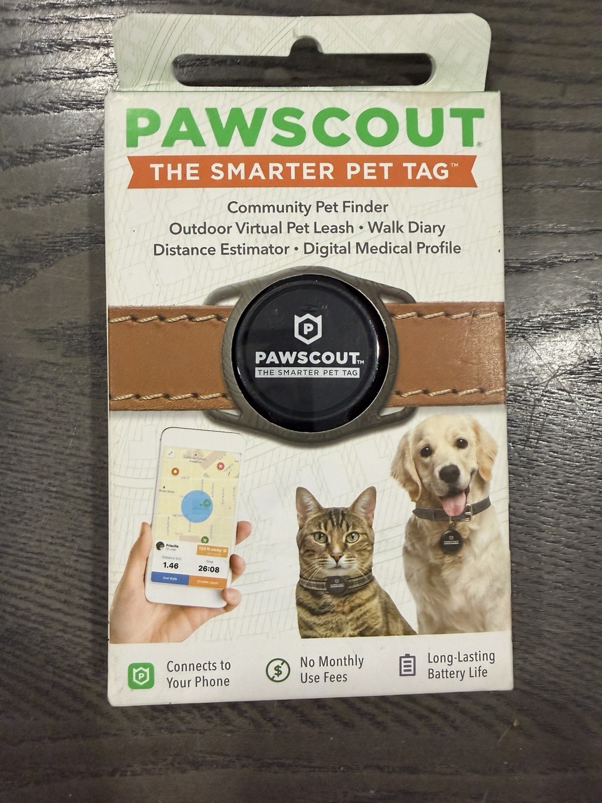 Pawscout The Smarter Pet Tag Community Pet Finder Connects To Your Phone
