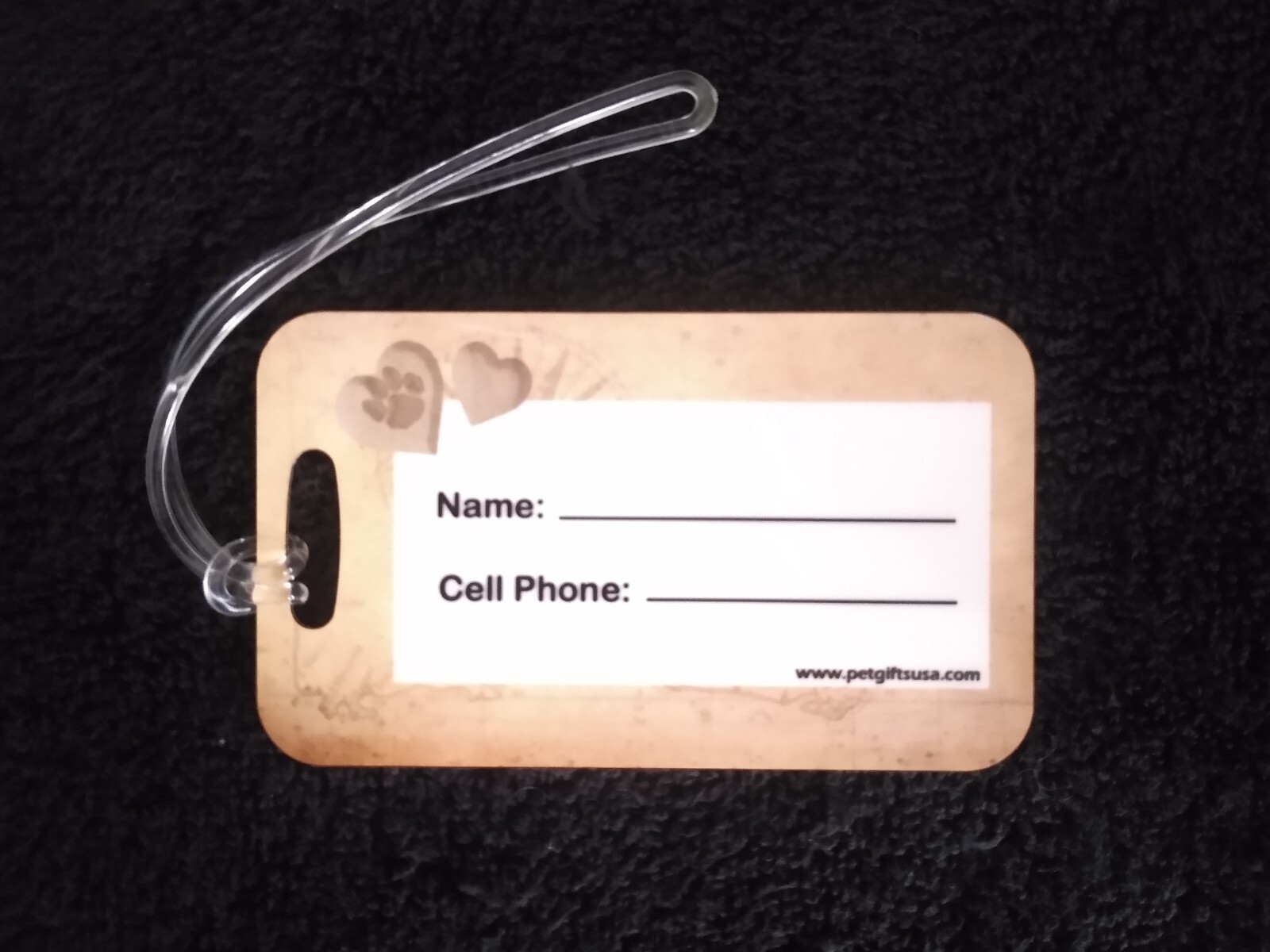 Dog Breed Luggage Tag Crate Id Tag Aluminum With Acrylic Hang Tag Cats too