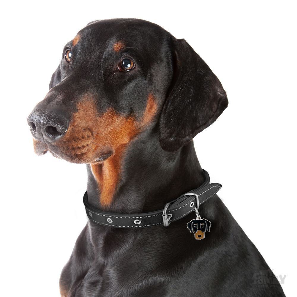Doberman / Dobermann Dog ID Tag (48) – Engraved FREE – Personalised – Keyring