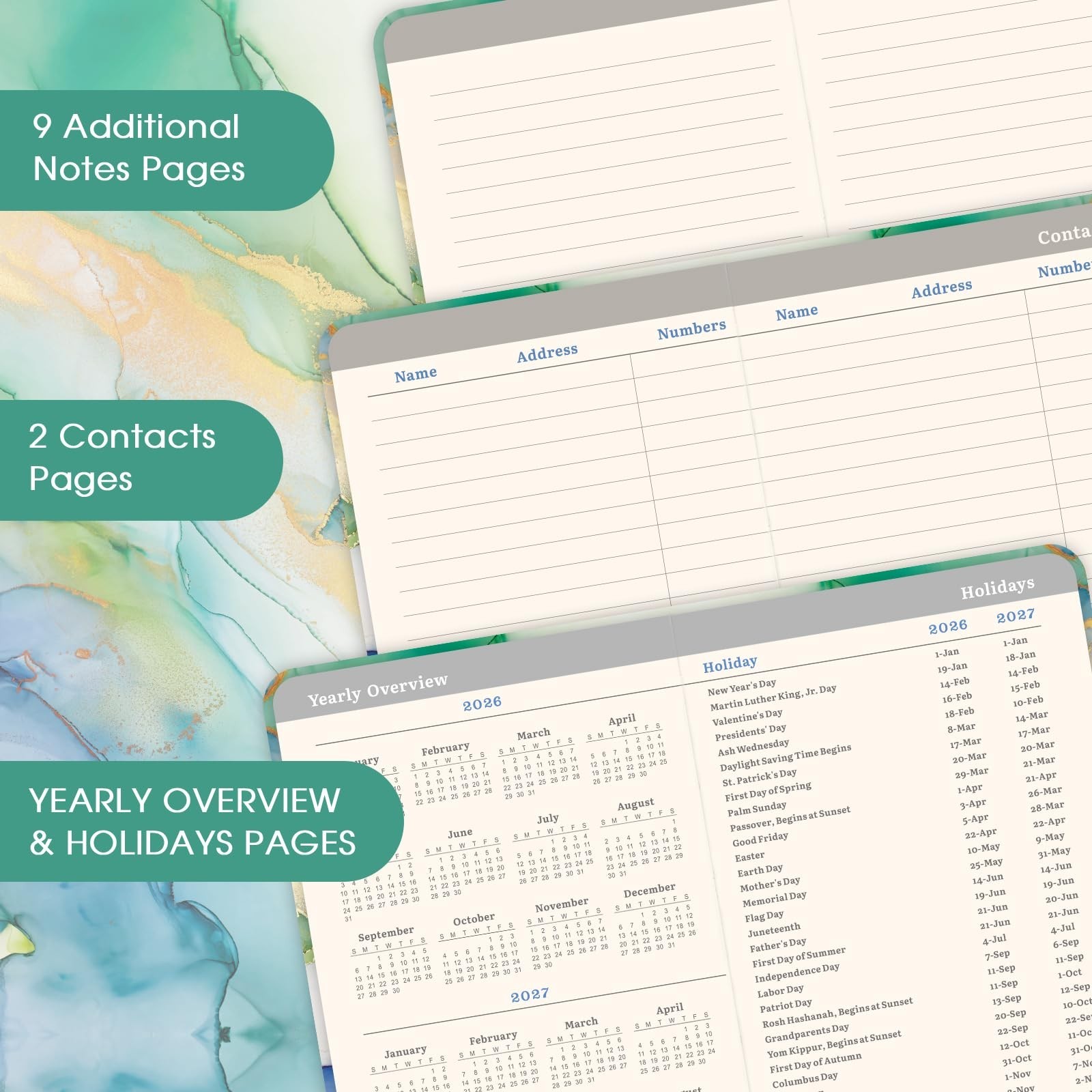 2026 Pocket Planner – 2026 Pocket Calendar, 2026 Planner Weekly and Monthly f…