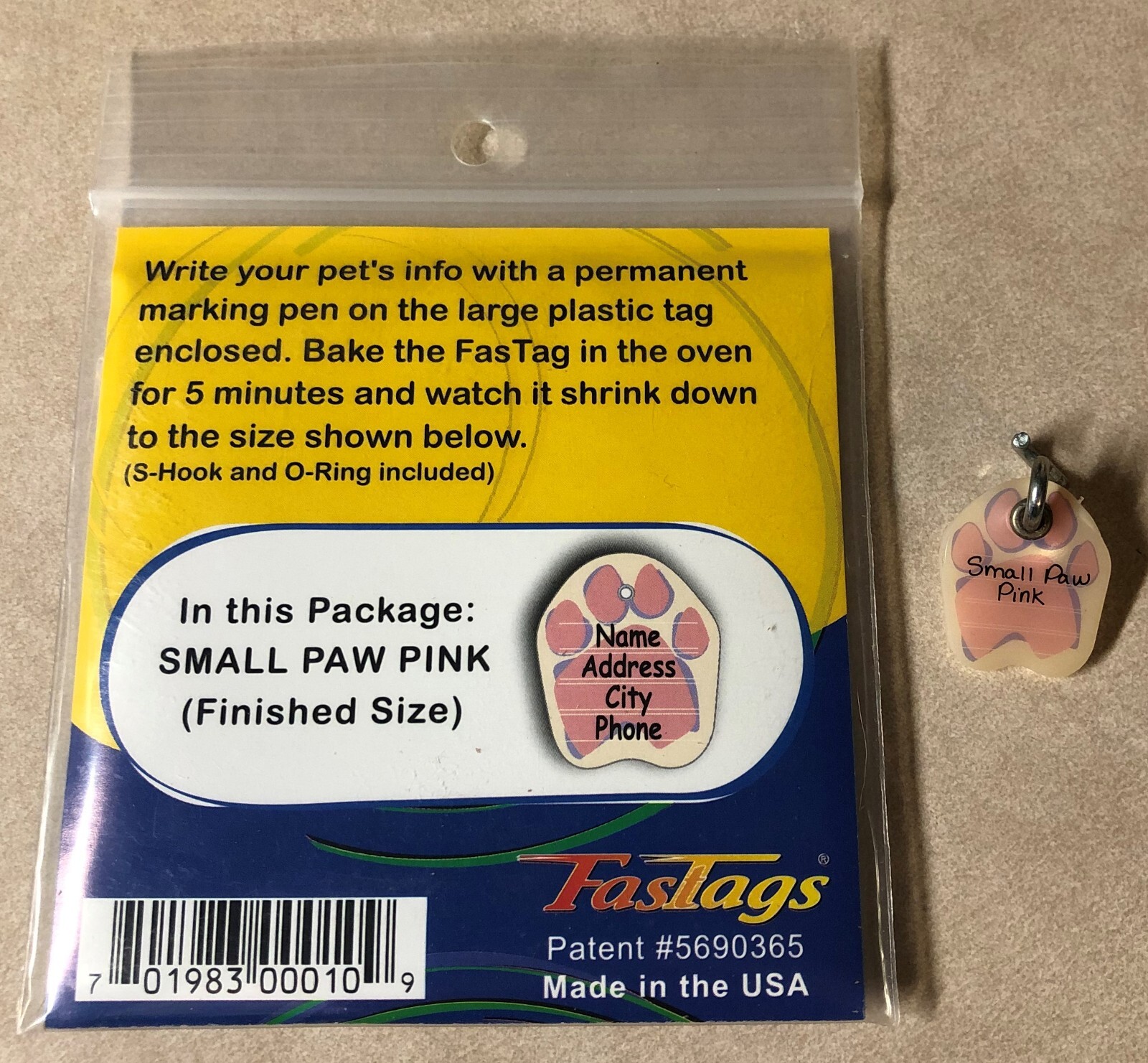 FasTags, the tag that shrinks “Small Paw Pink”
