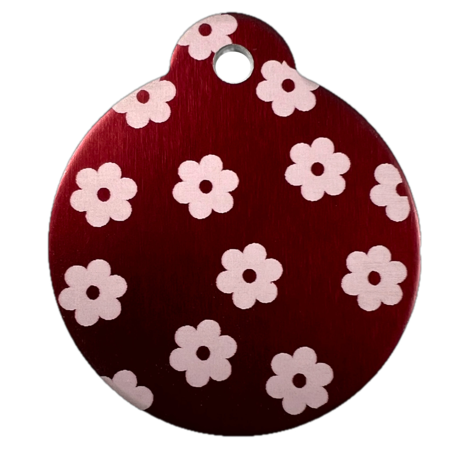 Custom Engraved Dog Tags Personalized Dog Collar Pet Tags Engraved Pet ID FLOWER