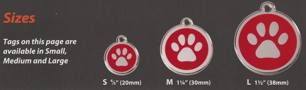 RED DINGO DOG HOUSE ENAMEL/STAINLESS STEEL DOG/CAT ID TAG TAGS – FREE ENGRAVING