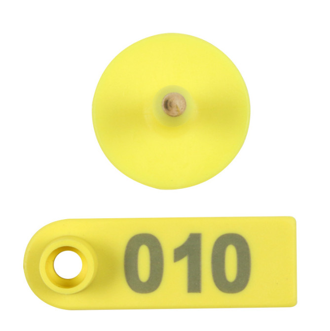 Livestock Ear Tag Felenny 1-100 Numbers Animal Tags for Cow Cattle Goat Sheep Pi