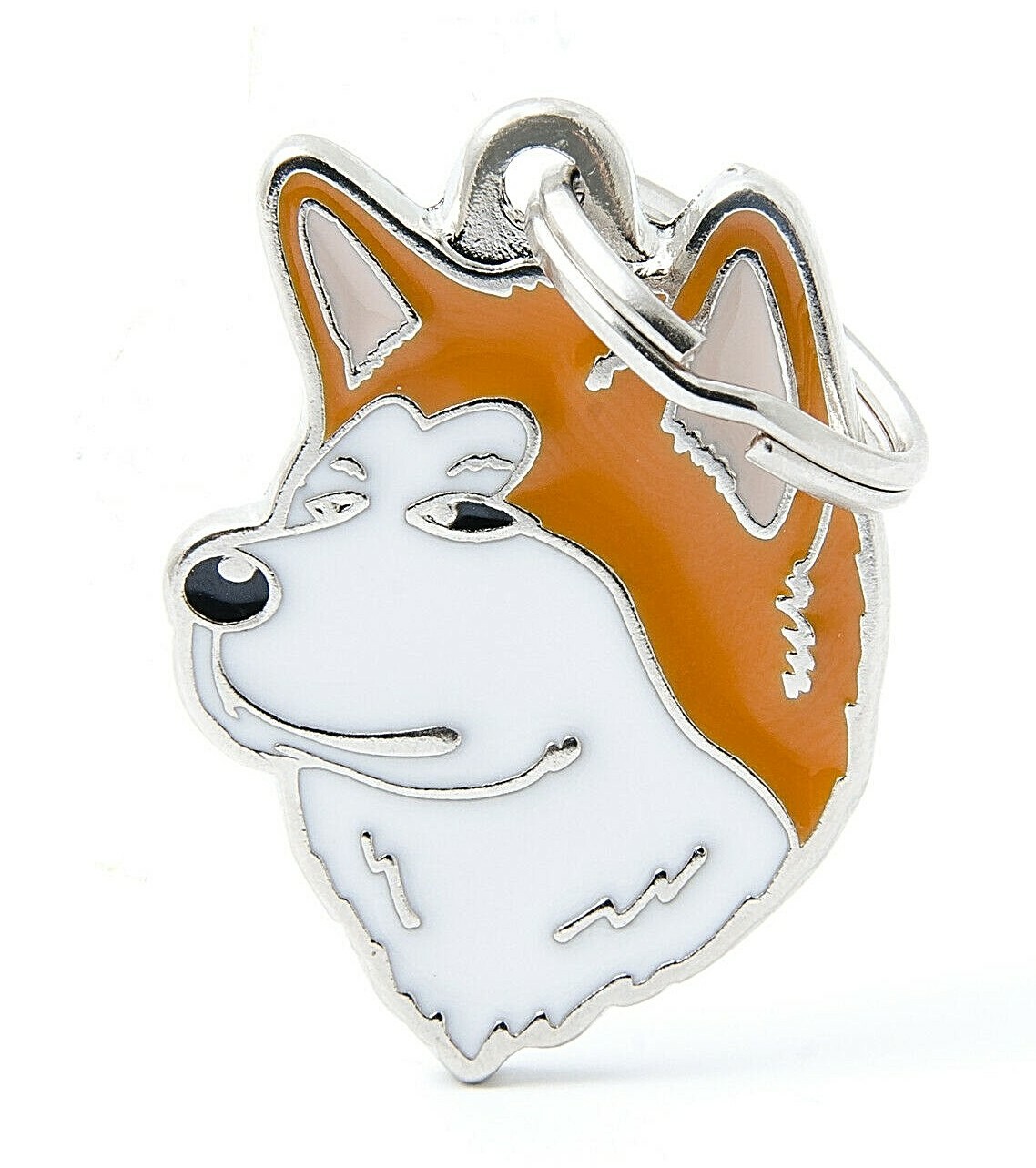 Shiba Inu Dog ID Tag (79) – Engraved FREE – Personalised – Charm – Keyring