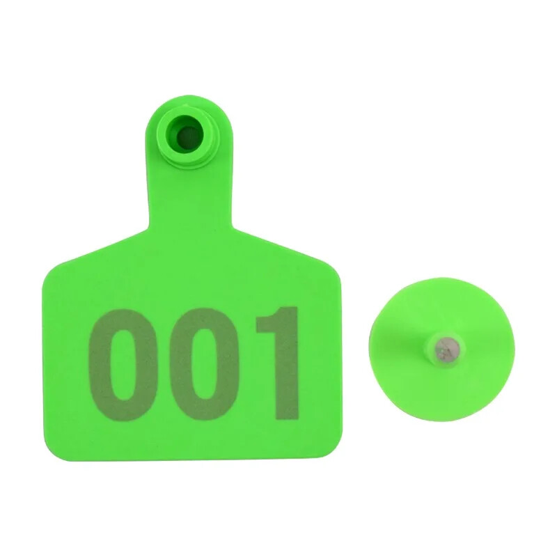 Cow Cattle TPU Ear Tag Signs with Word Ear Tags Farm Animal Identification Card