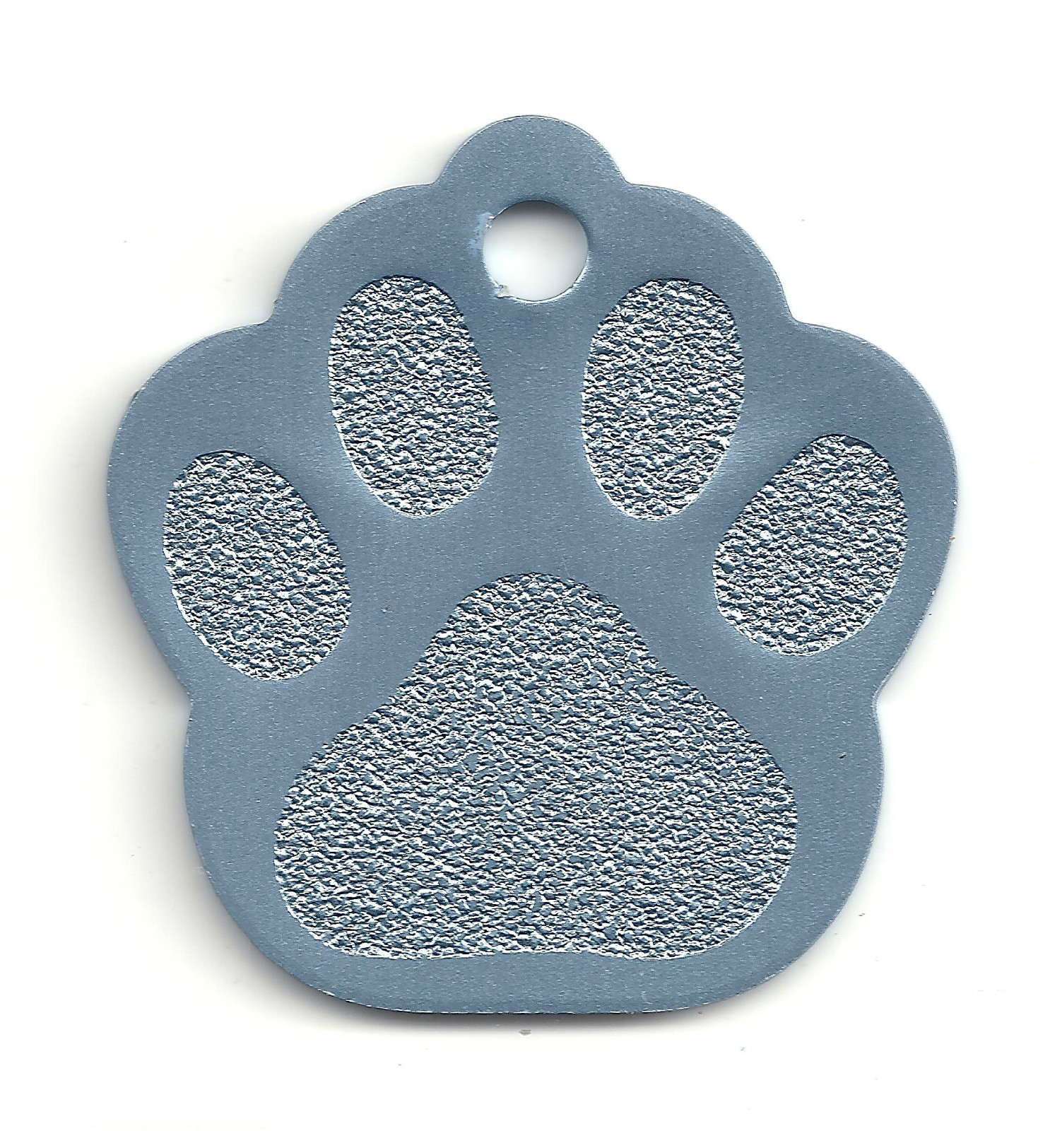 K-9 Dog Paw Animal Footprint Pet ID Name Tag Customized