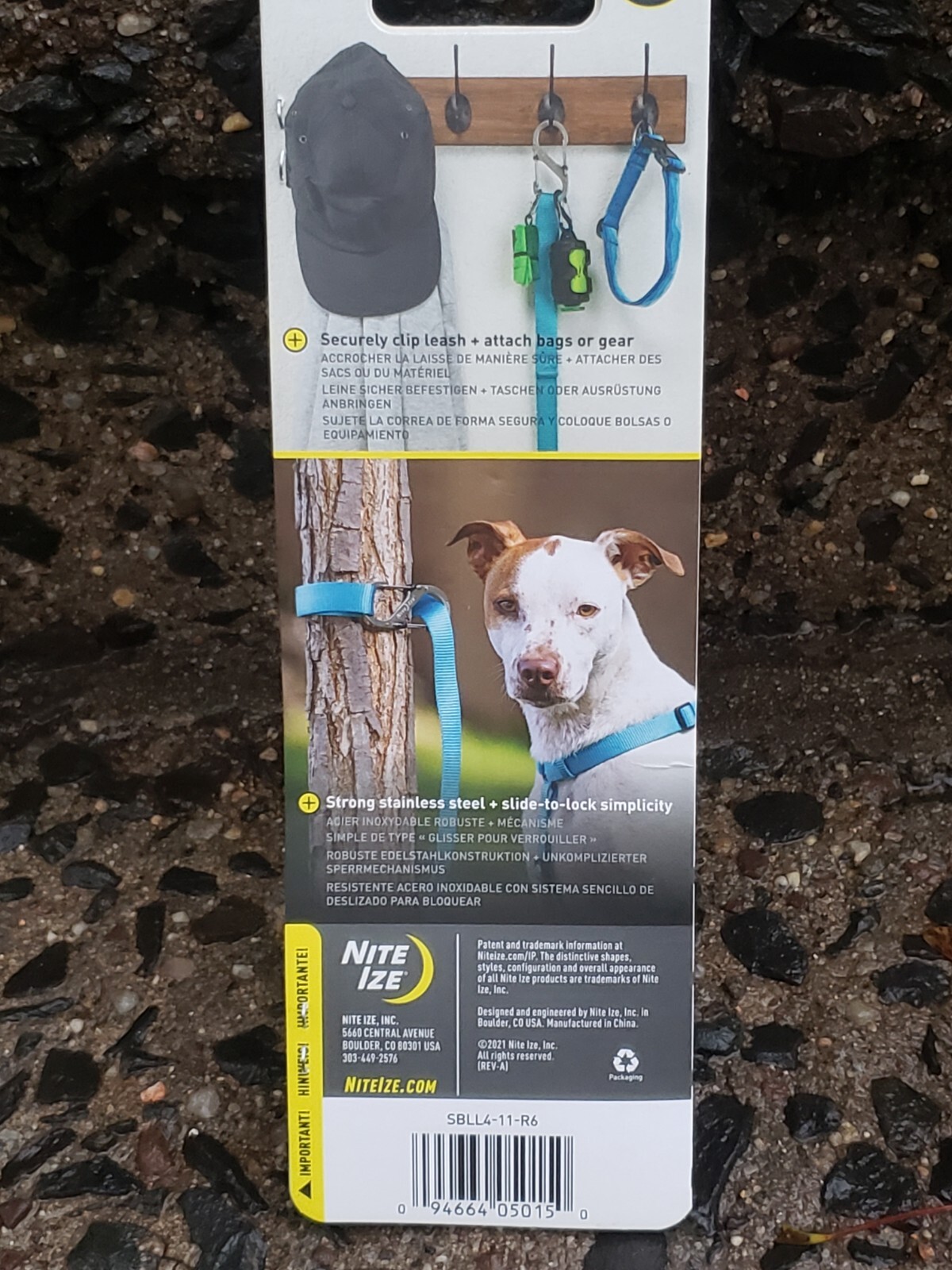 NEW Nite Ize SlideLock Pet S-Biner Animal Dog Strong 3.5″ Secure Your Pet