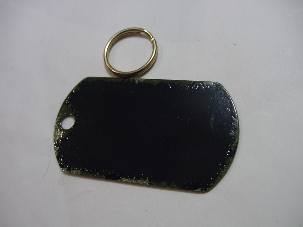 NEW – LOT OF 2 – ENGRAVABLE PET I.D. TAG LUGGAGE TAG – CAMO