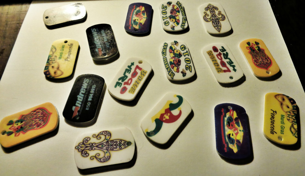 Blank Acrylic tags 3 / $1.00 Sublimation Ready READ DISCRIPTION
