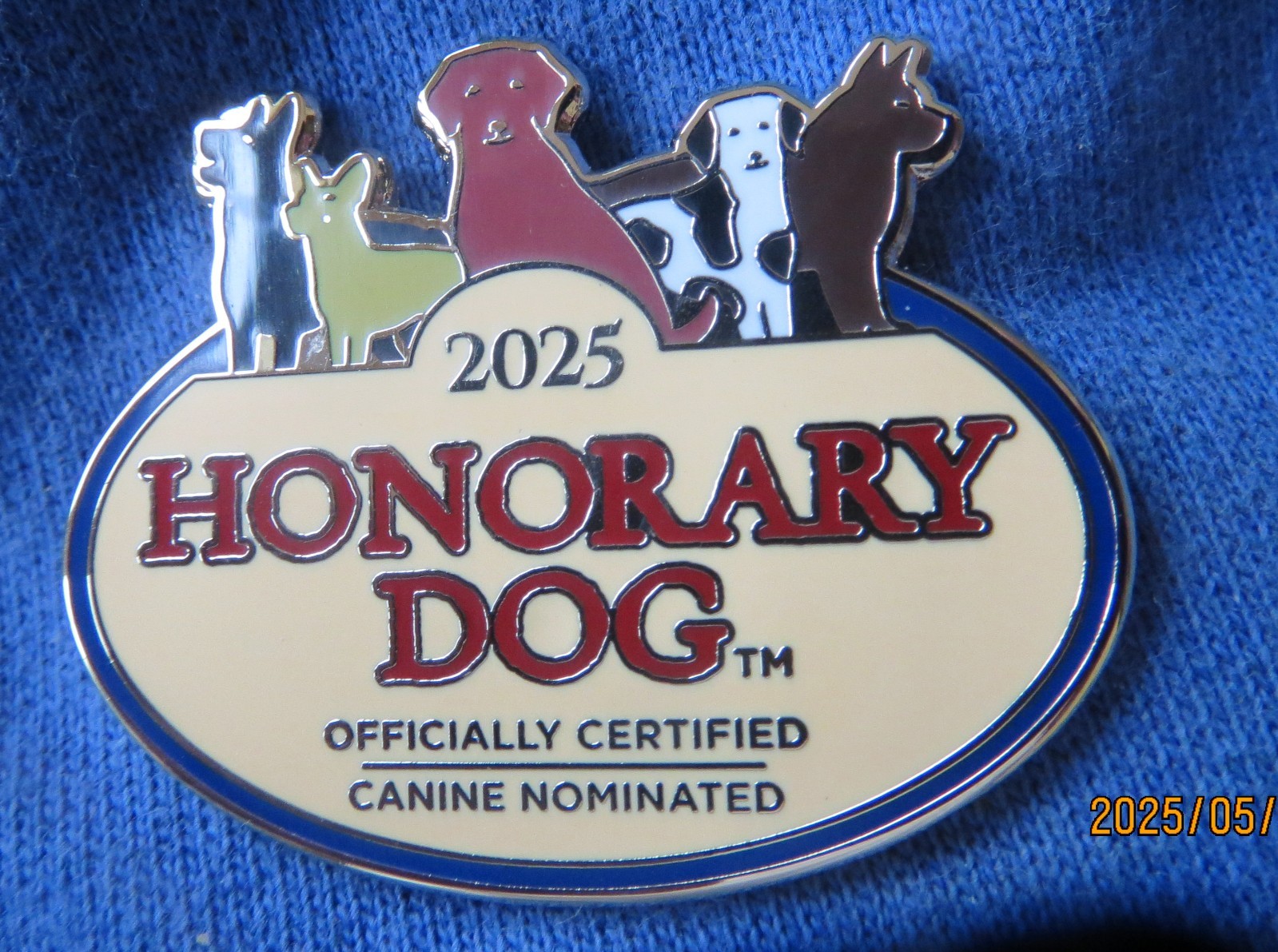 LOVE DOGS MORE THAN PEOPLE? Be an Honorary Dog. DOG-LOVER PIN w/ 6 FREE GIFTS