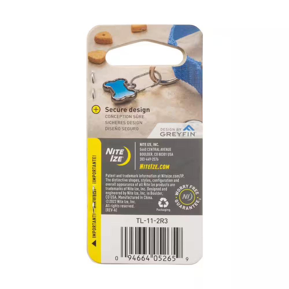 Microlink Pet Tag Carabiner – Stainless (2-Pack)