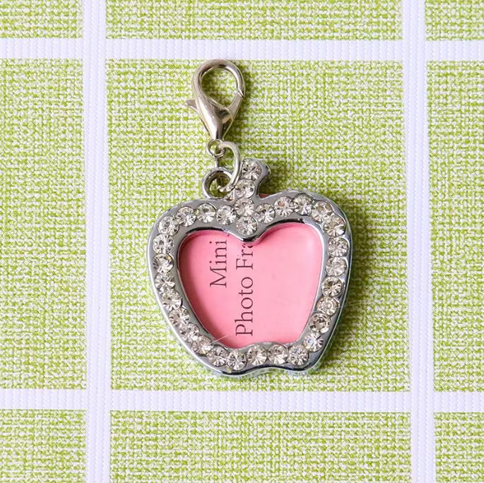 Mini Photo Frame Pet Tag – Writable ID , Keychain, Holiday Gift for Pet Lovers