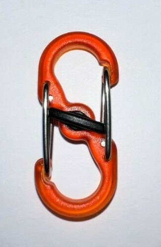 Nite Ize – Locking Micro-Link Mini S-Biner – Choice of 4 Translucent Colors