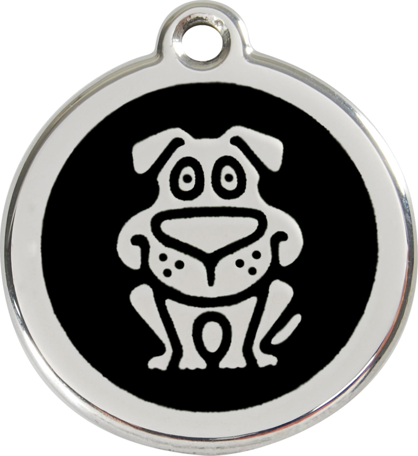 Stainless Steel Red Dingo ID Dog Tag Black Purple Blue Green Yellow Red Pink
