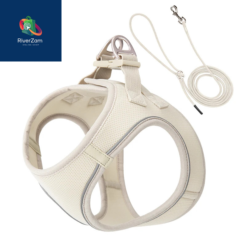 Reflective Harness and Leash Set for Dogs and Cats – Adjustable and Comfortable