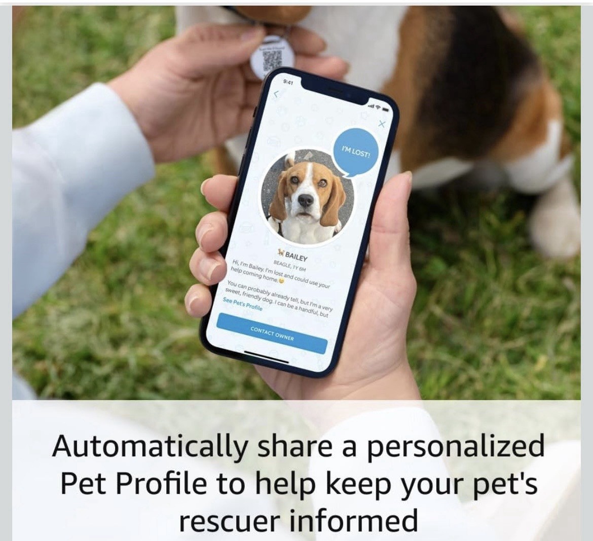 Ring Pet Tag