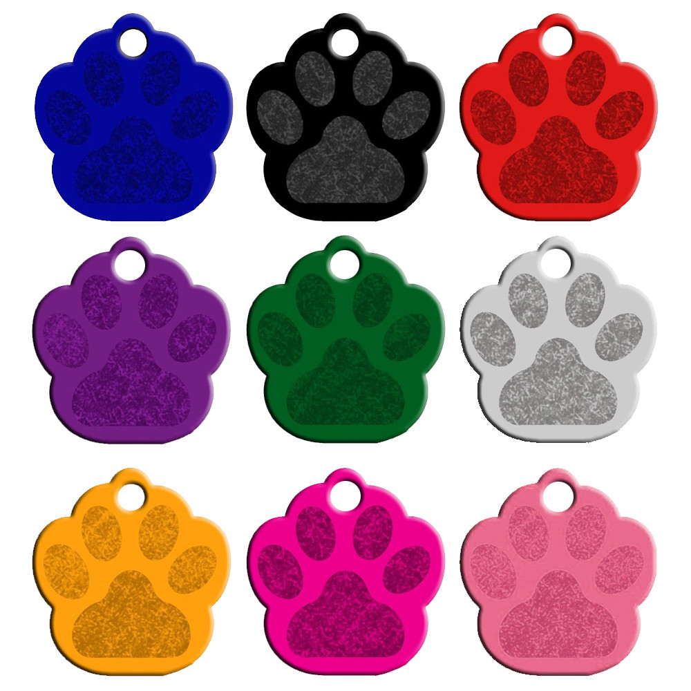 100pcs Aluminum Alloy Dog Tag Bulk Cat Collar ID Tag Disc Blank Identity Dog Tag