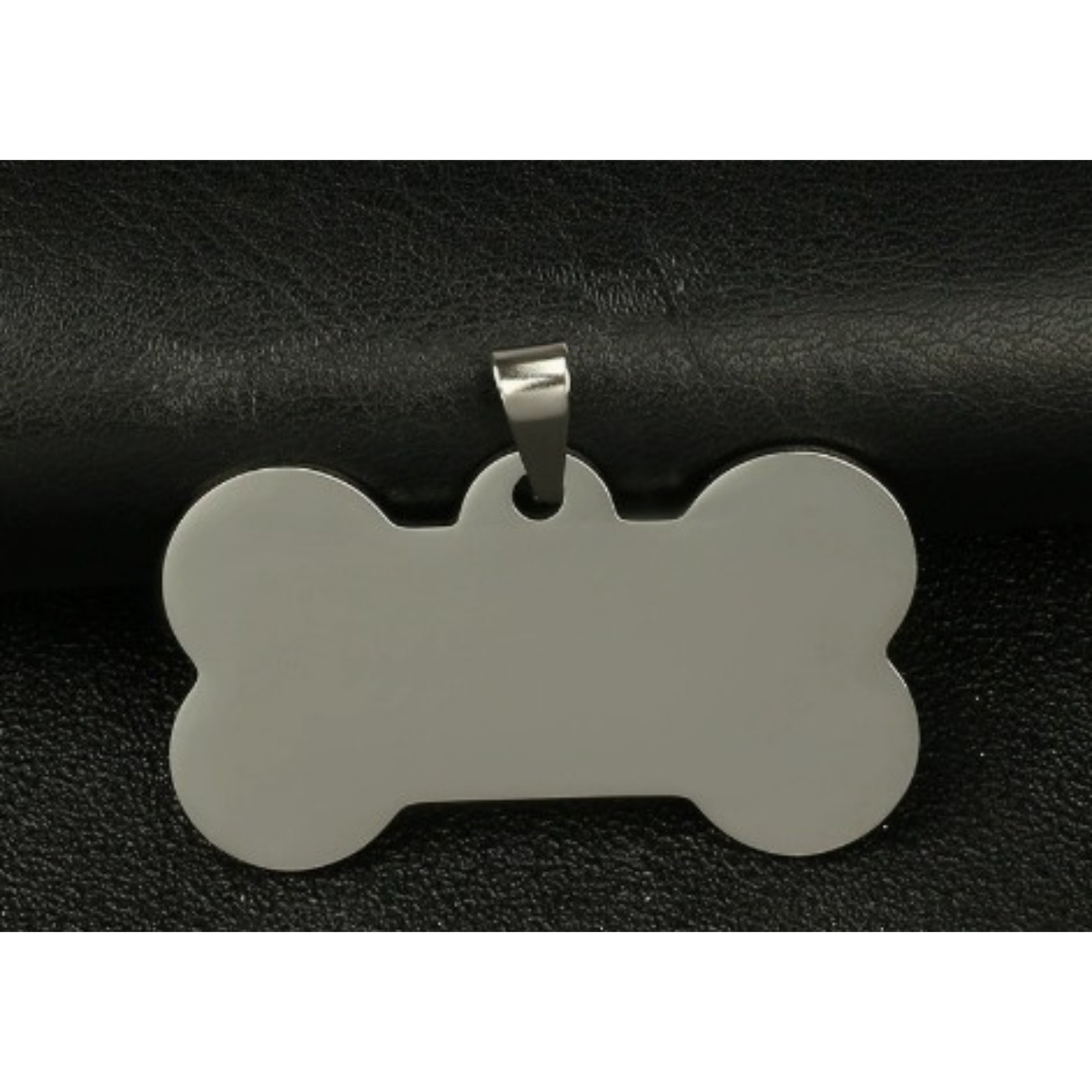 Personalized Pet ID Tag Custom Engraved Dog Cat Name Collar Tag Stainless Steel