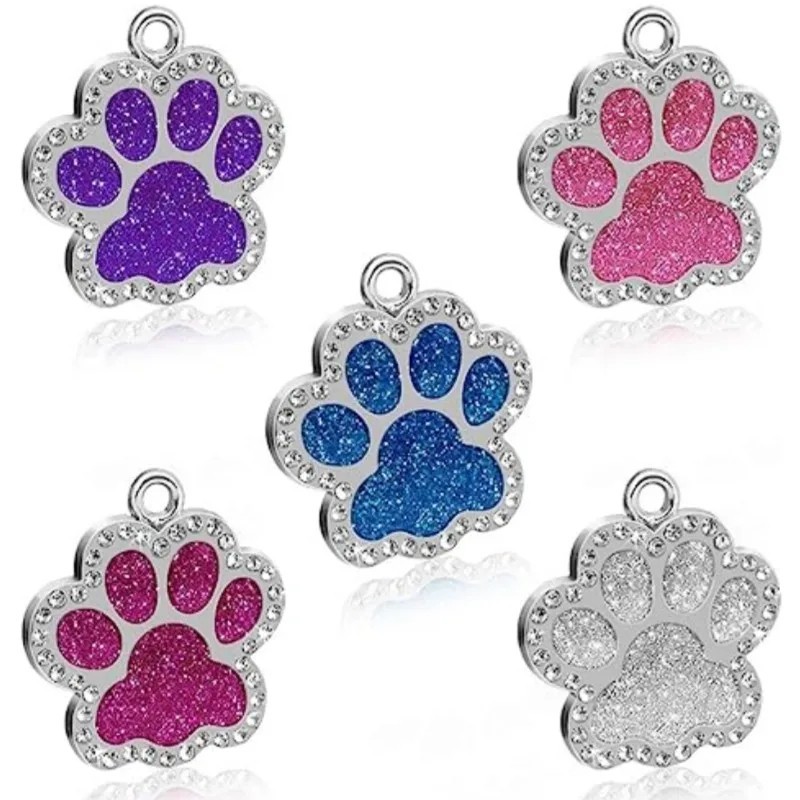Personalized Pet ID Tag, Dog Tag, Cat Tag, Custom Cat Tag, Easy to Read, Pet Tag