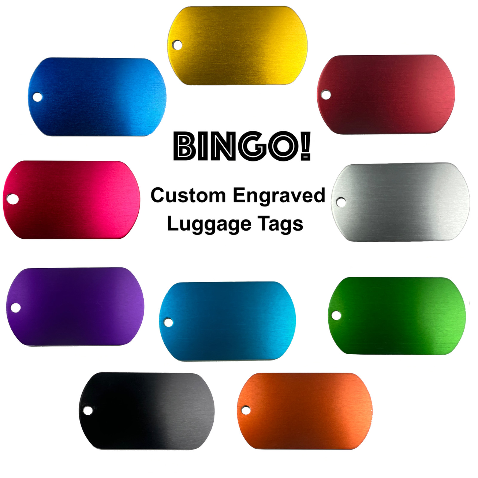 Custom Luggage Tags Baggage Tag Carry On Bag Travel Bag ID ENGRAVED LUGGAGE TAG