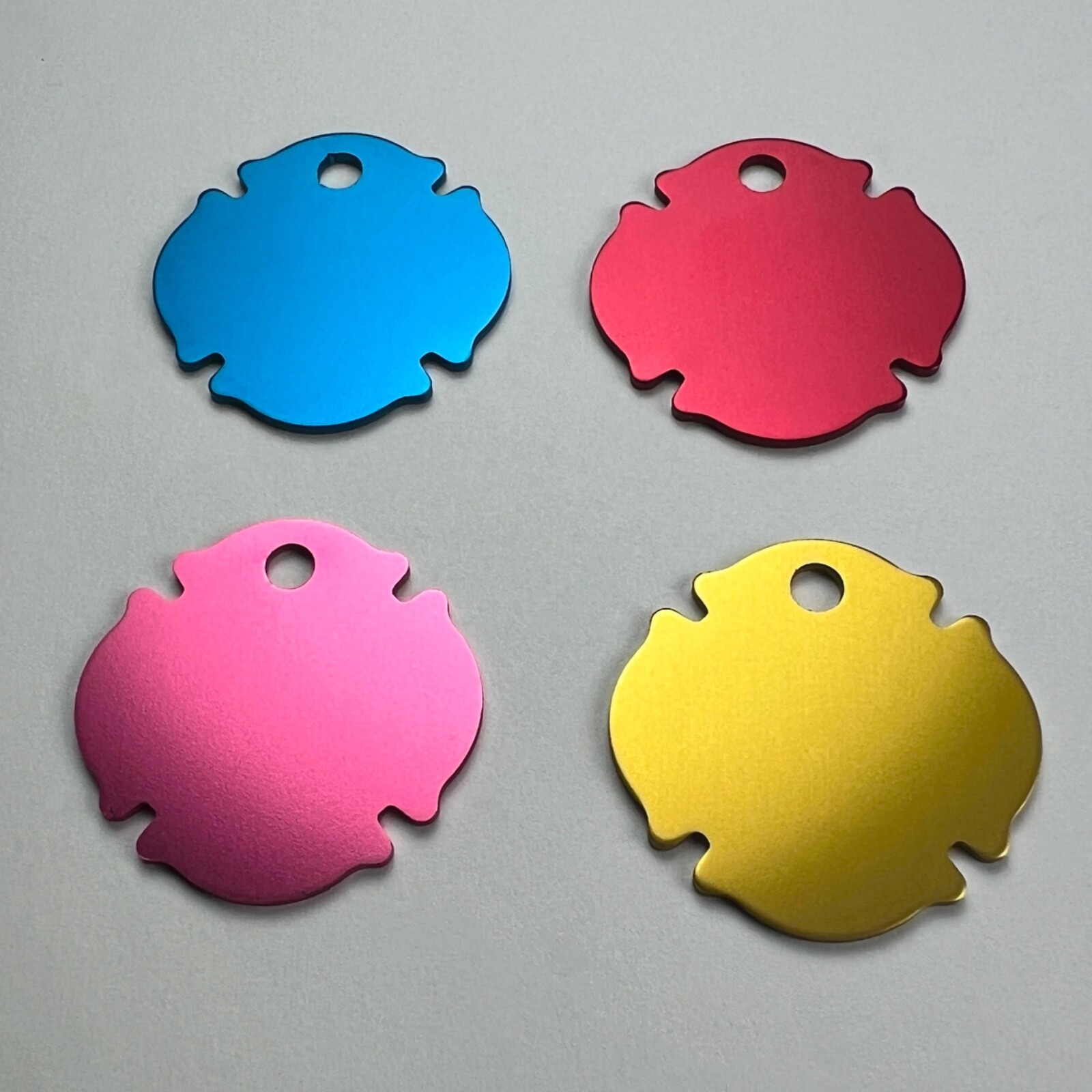 Custom Engraved Dog Tags Personalized Dog Collar Pet Tags Engraved Pet FIRE DOG