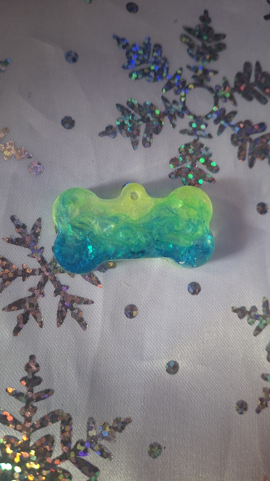 Resin Tag Dog Blanca Nieves