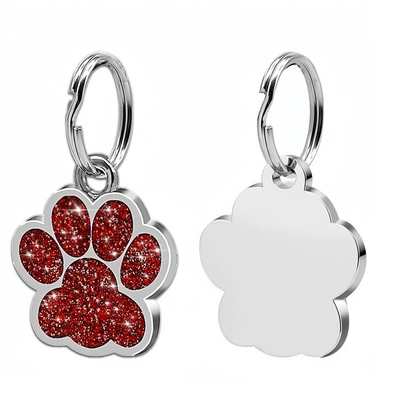Personalized Pet ID Tag, Dog Tag, Cat Tag, Custom Cat Tag, Easy to Read, Pet