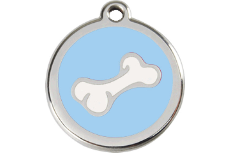 Red Dingo Dog Cat ID Pet Tag Engraved Free Shipping S Bone – 11 Colors-Life Guar