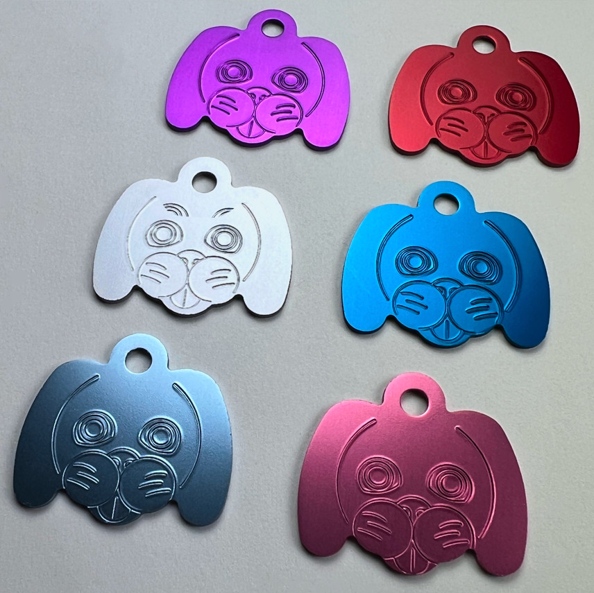 Custom Engraved Dog Tags Personalized Dog Collar Pet Tags Engraved PUPPY POWER