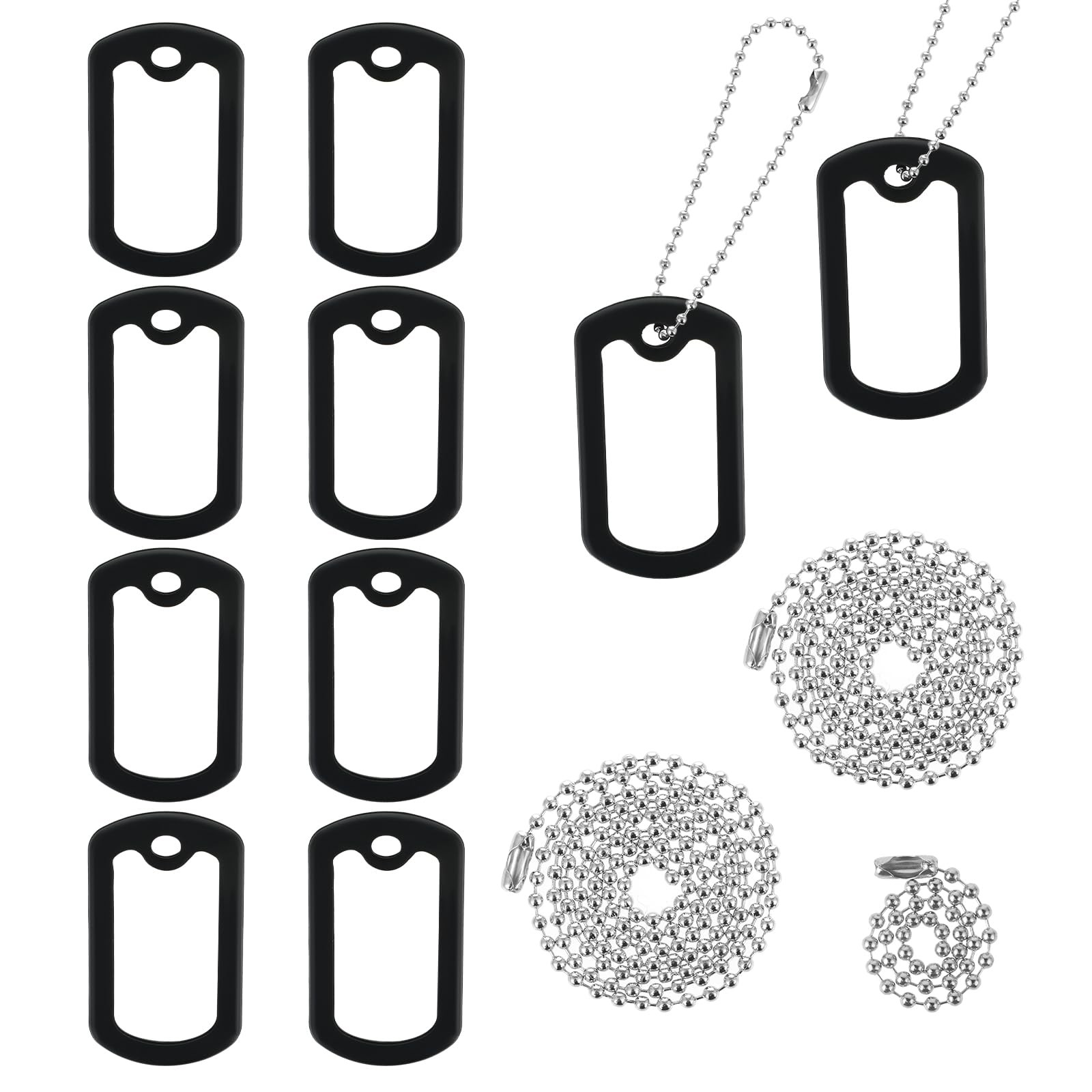10 Pack Dog Tag Silencer, Rubber Dogs ID Tags Cover, Engraved Dogs Tags Silence