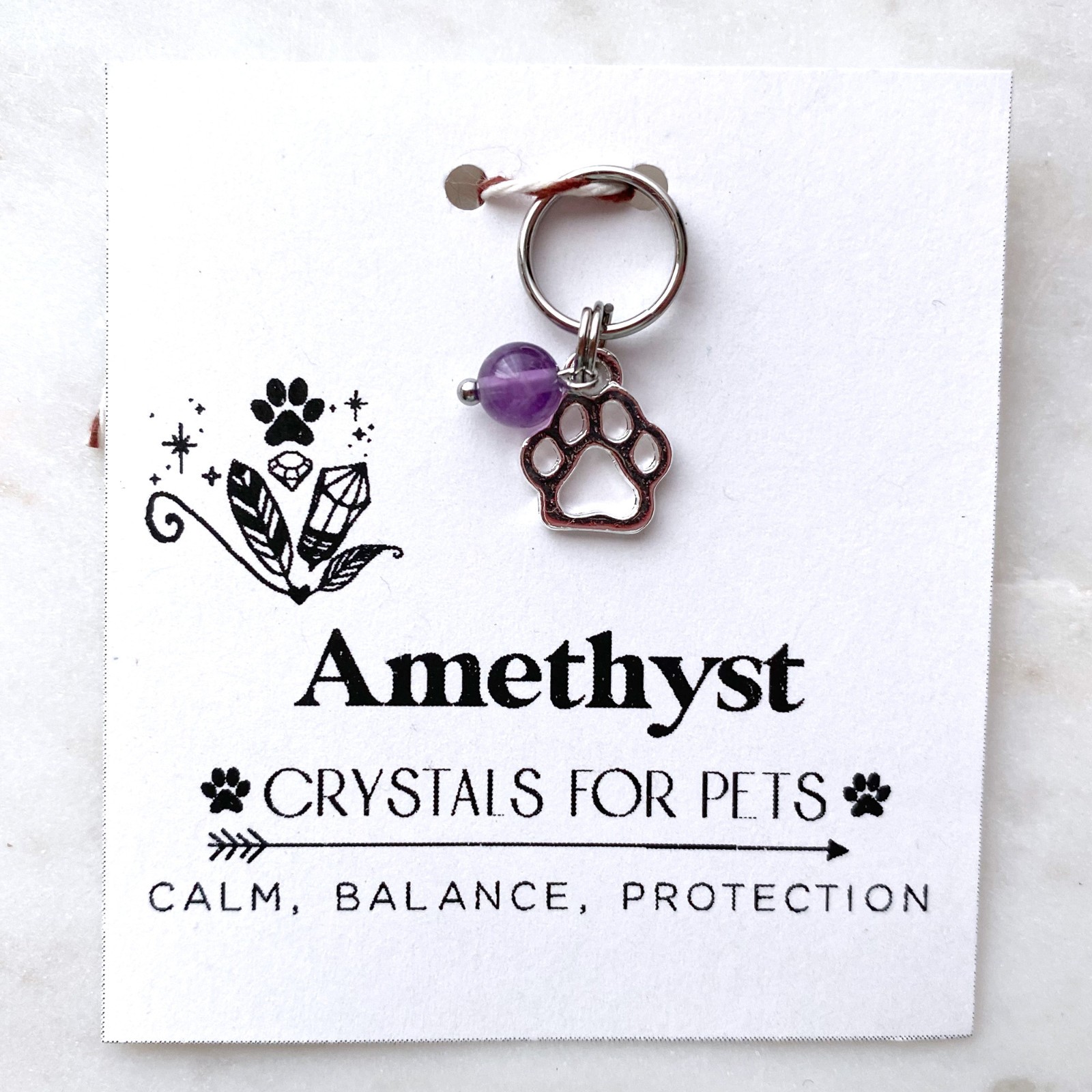 1 Pet Collar Charm Crystals for Pets Dog or Cat Collar Accessories Dog Cat Gift