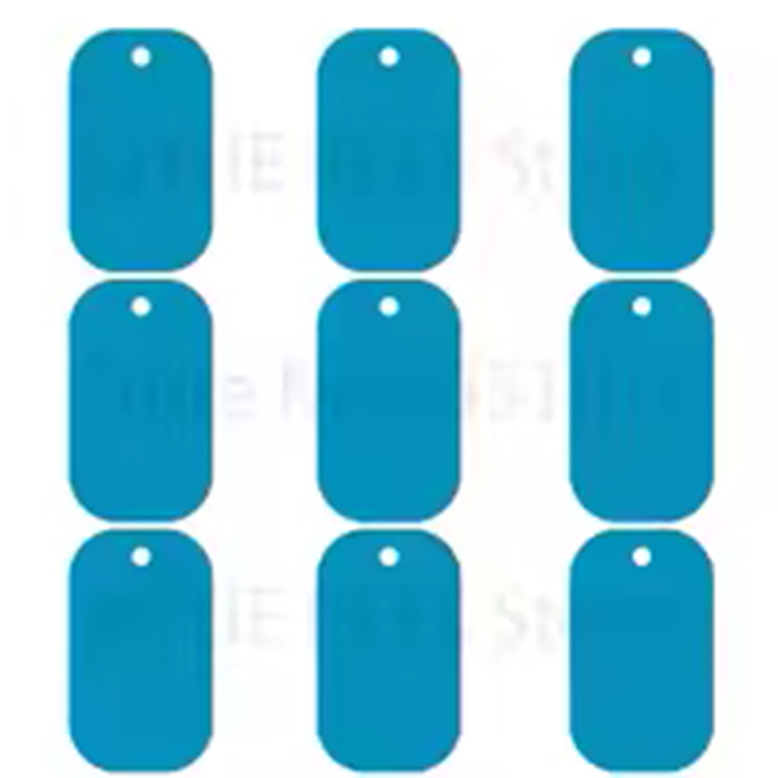 100Pcs Custom Engraved Dog ID Tags Personalized Aluminum Pet Name Phone Tag Bulk
