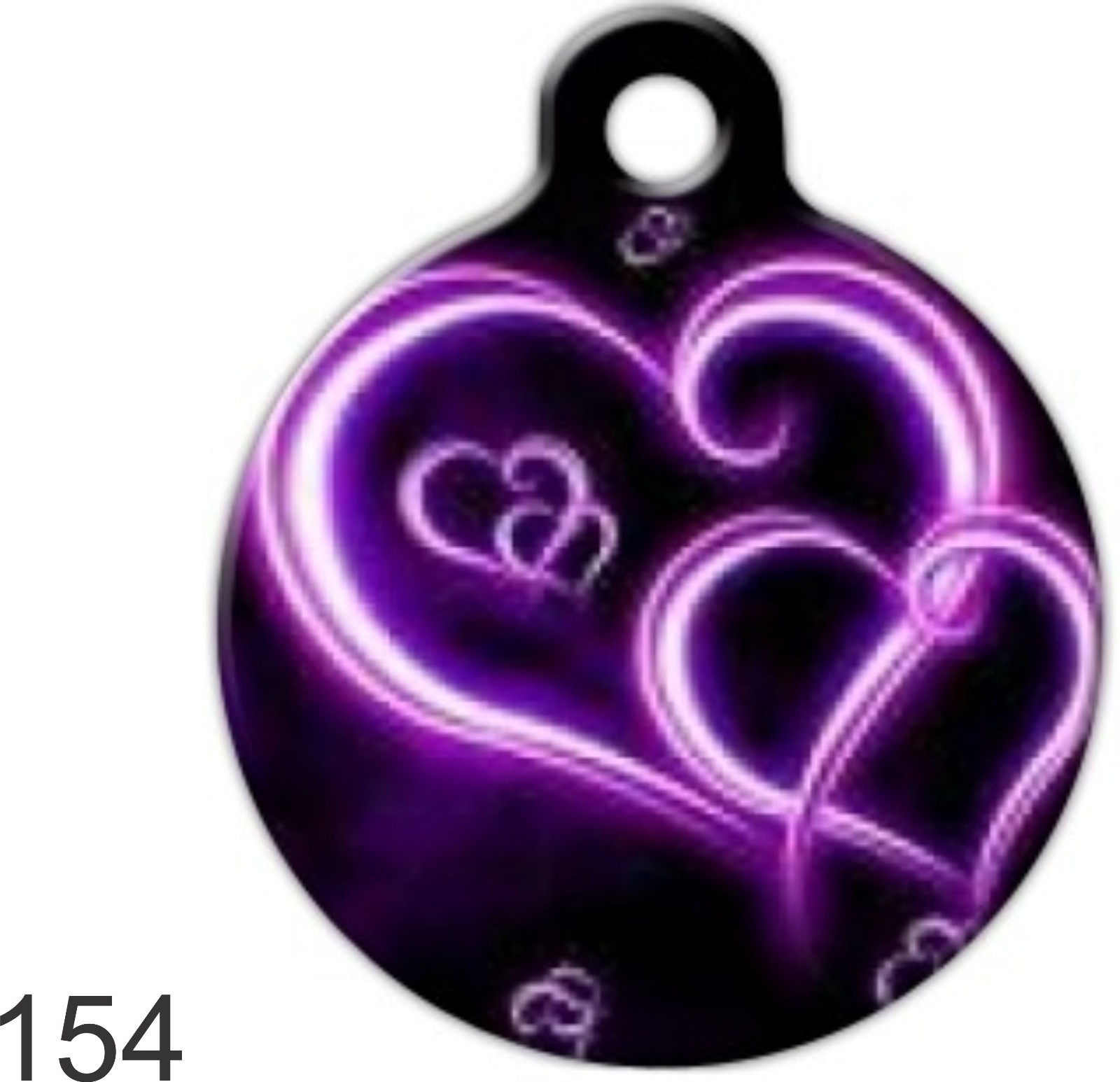 Pet Tag Personalized Pet ID tag for Dog and Cat ROUND Tag Unique cute TRIBAL PIN