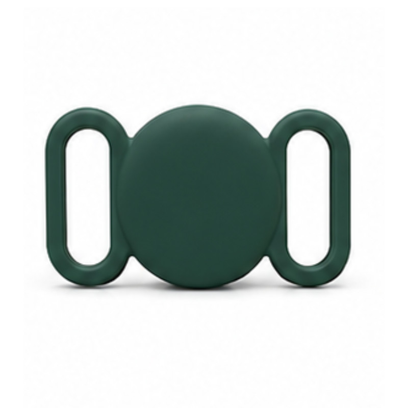 Silent Silicone Slide On Pet Tag Compatible with Apple Air Tag Find My Dog Cat