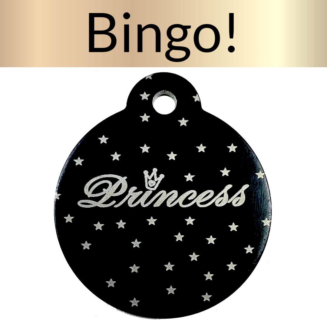 Custom Engraved Dog Tags Personalized Dog Collar Pet Tags Engraved ID PRINCESS