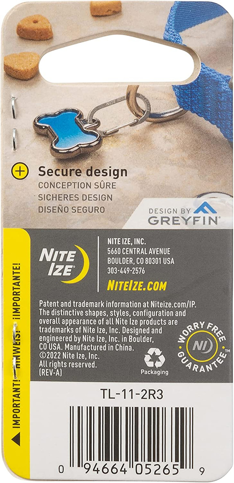 Microlink Pet Tag Carabiner, Stainless Steel Cat and Dog Tag Clip, 2 Count (Pack