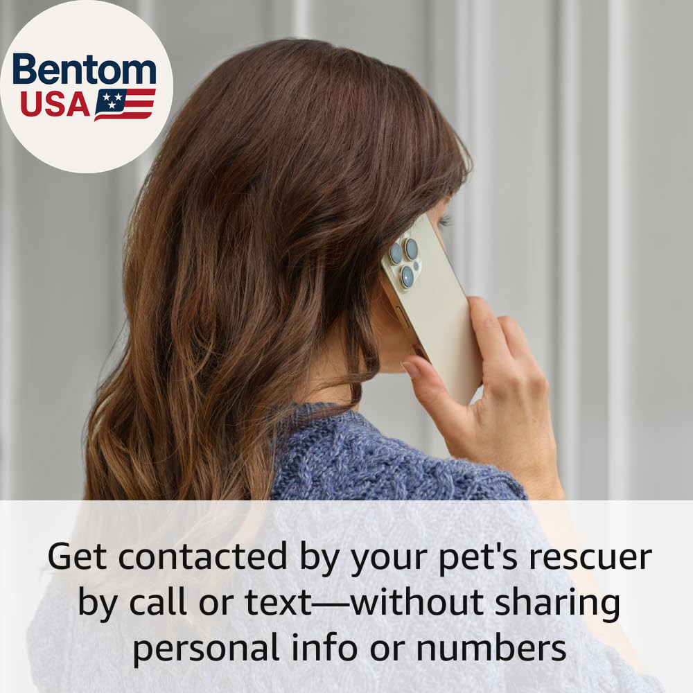 Pet Tag | Easy-To-Use Tag with QR Code | Real-Time Scan Alerts | Shareable Pet P