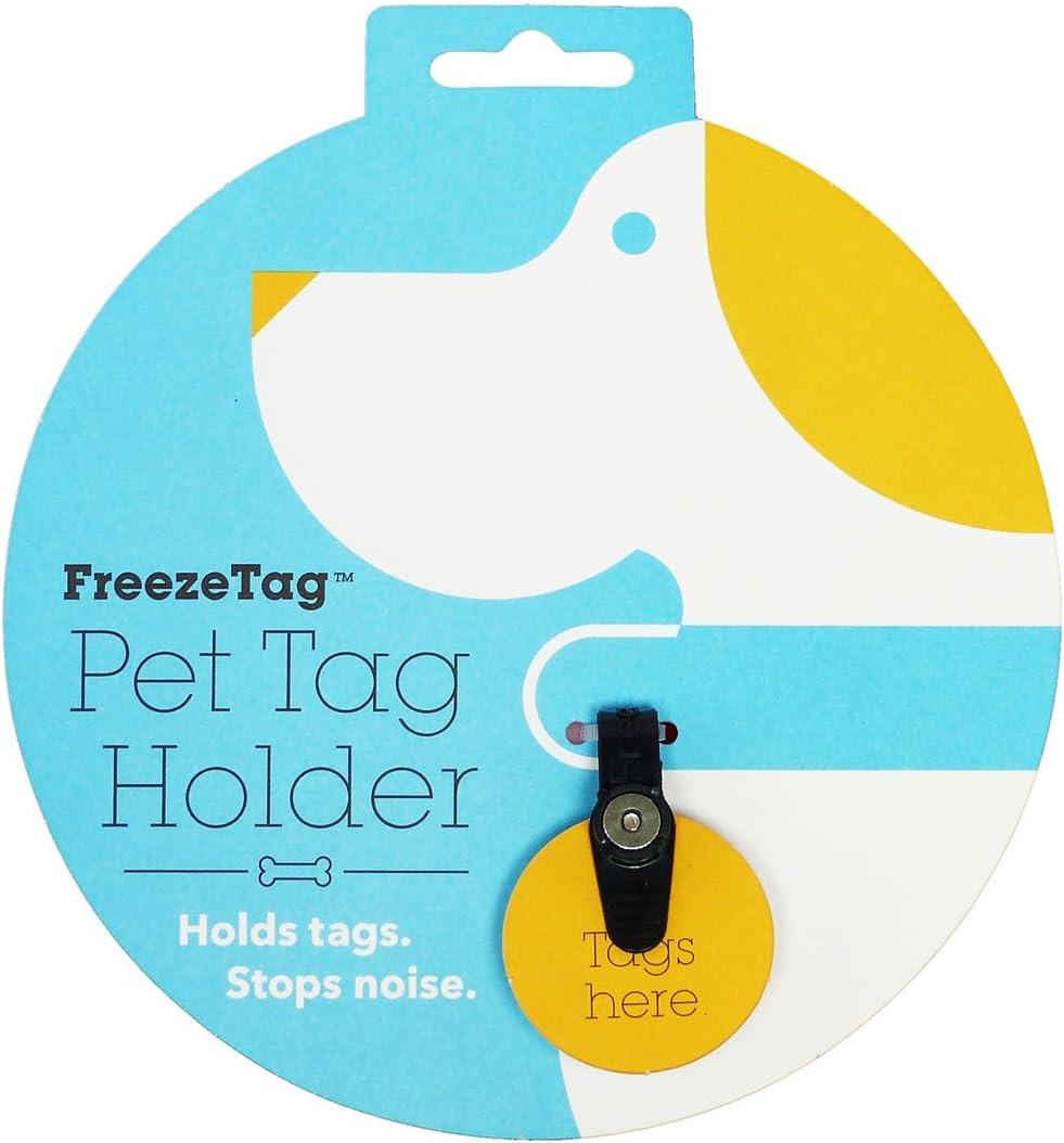 Dog Tag Silencer and Connector, One Size, Graphite