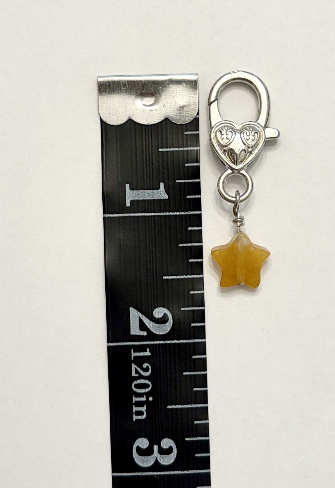 Citrine Crystal⭐️Pet Collar Charm Healing for Pets Dog Cat Star Blessing Gift