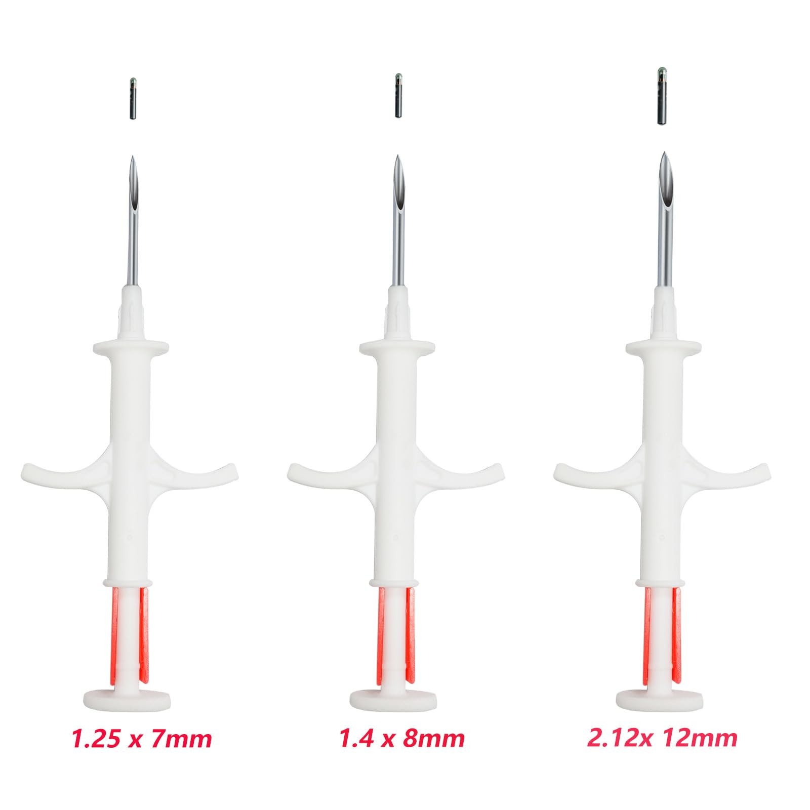 Microchip Implant Kit 20 Pack 1.25X7mm 134.2kHz FDX-B for Dogs Cats – Pet ID