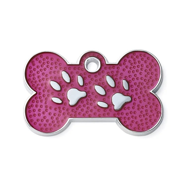 Bone-Shaped Personalized Pet Name Tags – custom dog id tags, collar dog name tag