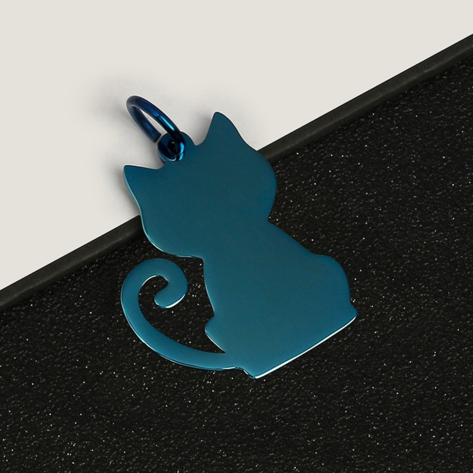 Personalized Pet ID Tag Custom Engraved Dog Cat Name Collar Tag Stainless Steel