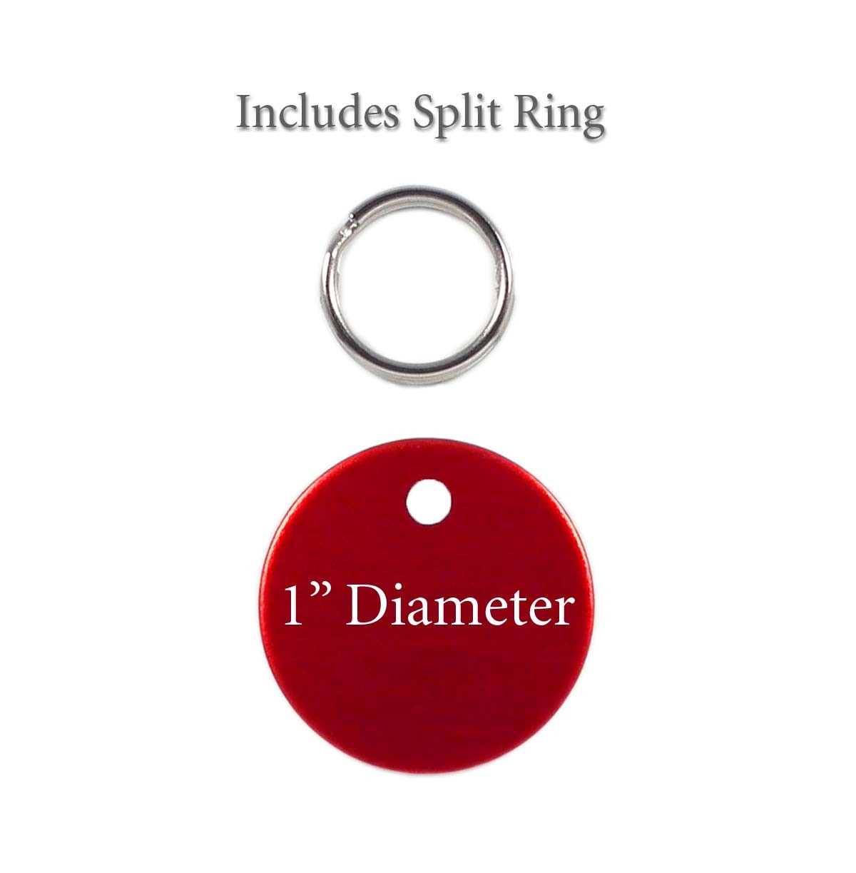 Small Pet Dog Cat Identification Name Tags – A Custom Engraved ID Tag – 9 Colors