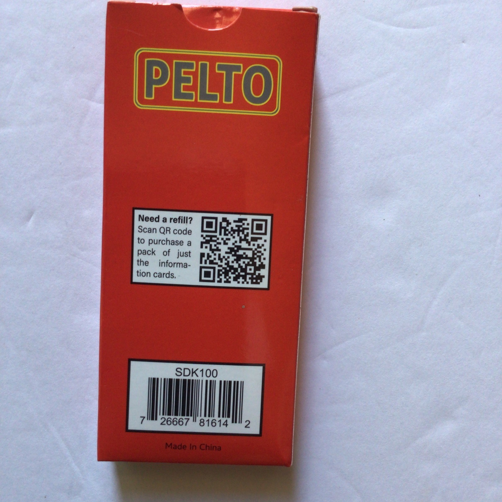 Pelto Service Dog ID Tag + 50 ADA Information Cards
