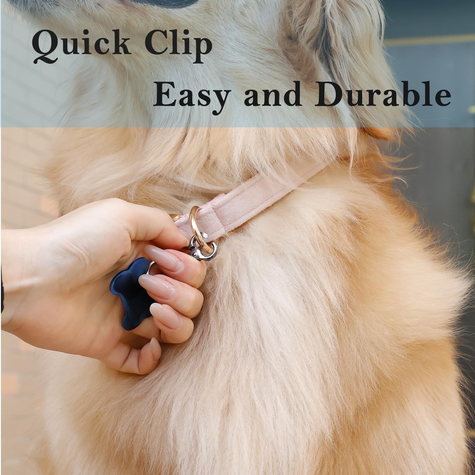 DORUI Dog Tag Clips 2 pack Easy Change for Pet ID Tag Quick Clips Small Mediu…